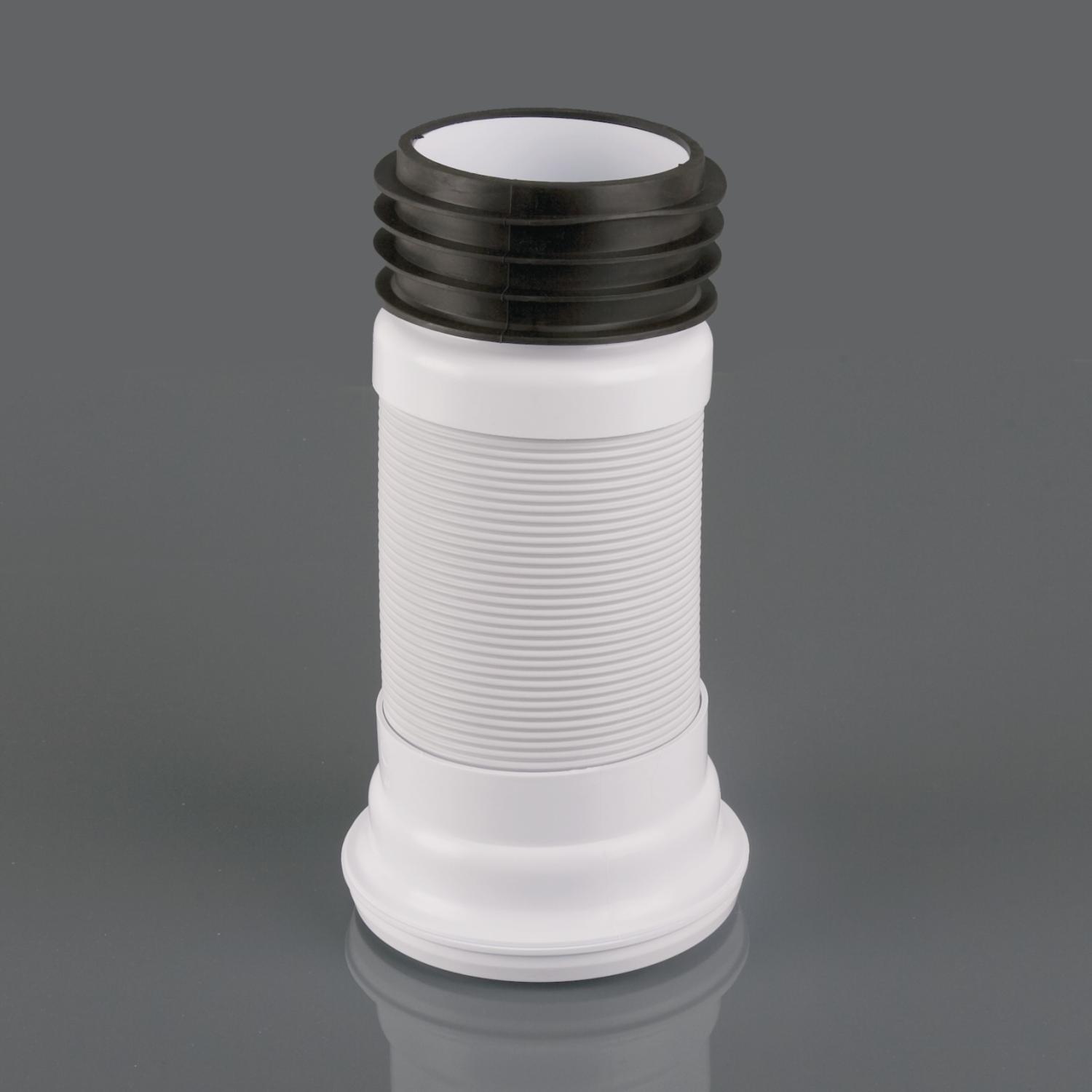 Flexible Pan Connector 300mm - 600mm White