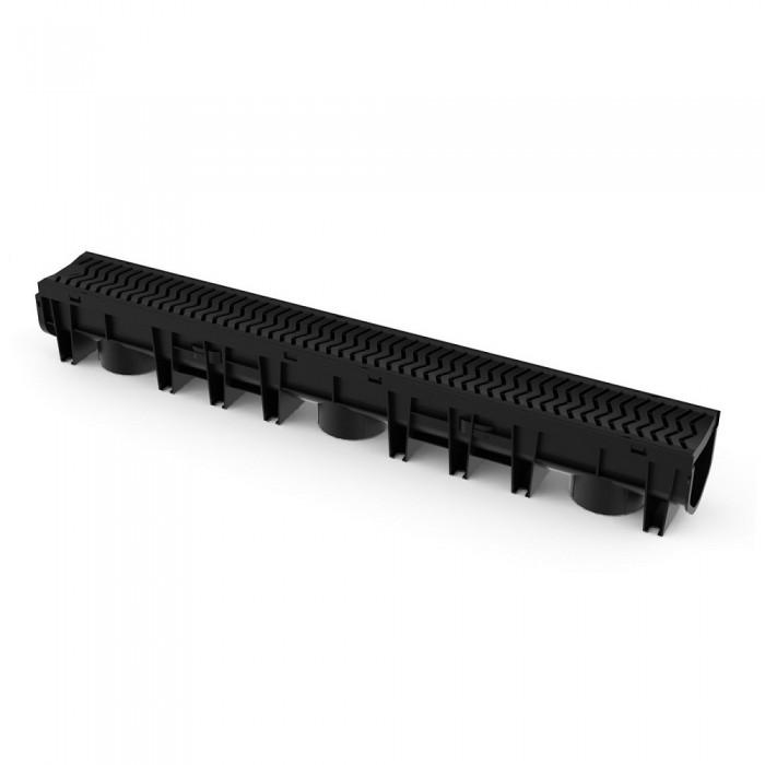 1 Mtr Channel Drain inc. Plastic Grating