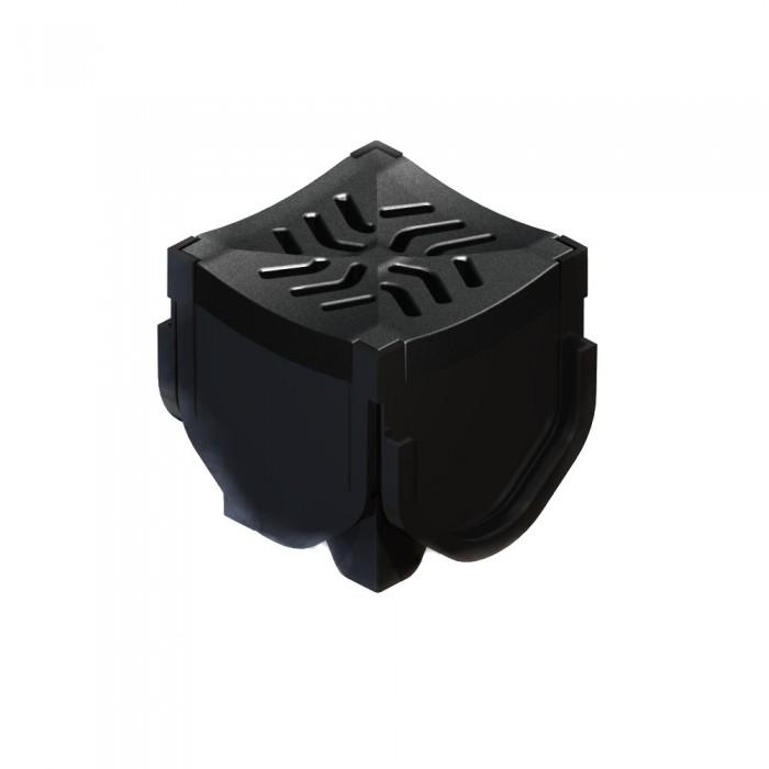 Quadrant Corner Connector inc. Plastic Grating