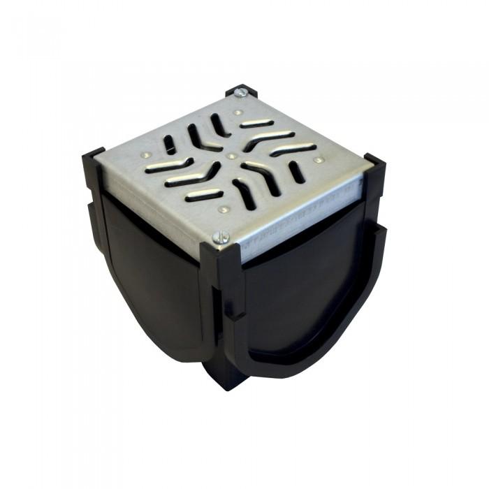 Quadrant Corner Connector inc. Galvanised Grating