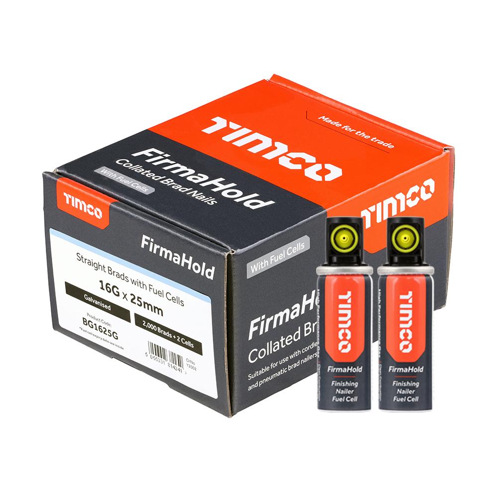 FirmaHold ST Brad & Gas GALV 16g x 25/2BFC Pk2000