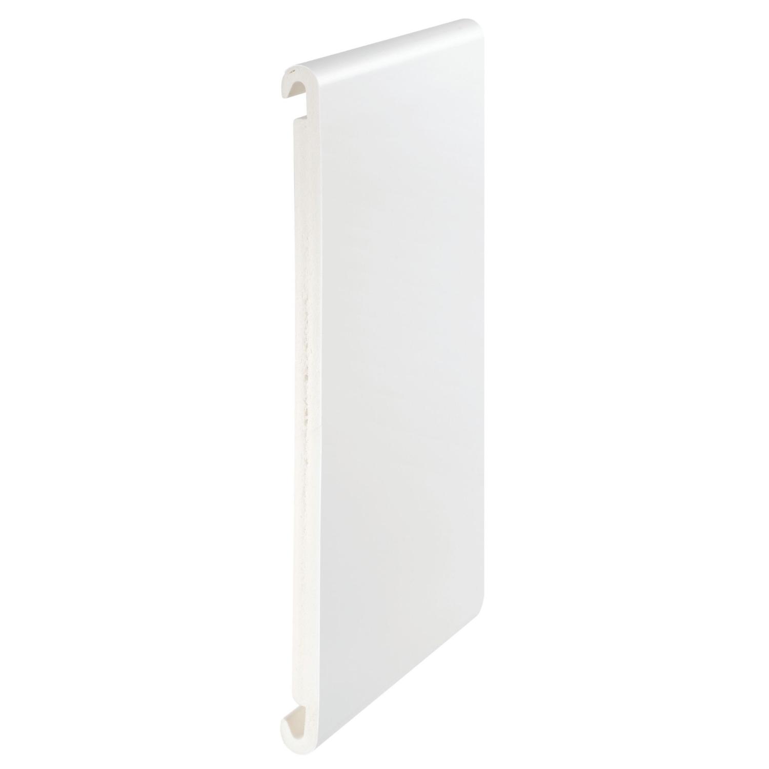 404mm x 18mm Bullnose Fascia x 1.25m White