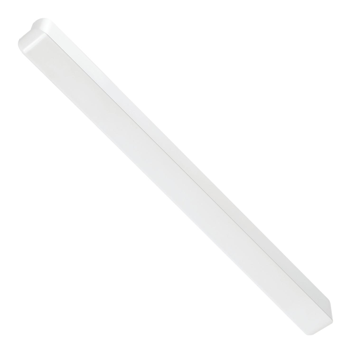 500mm Bullnose External Corner Double End White