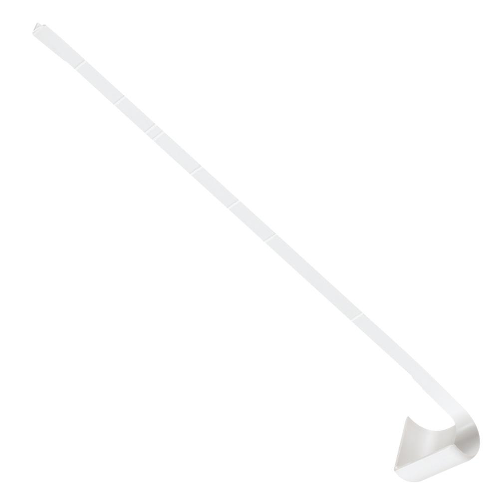 300mm Bullnose Internal Corner White