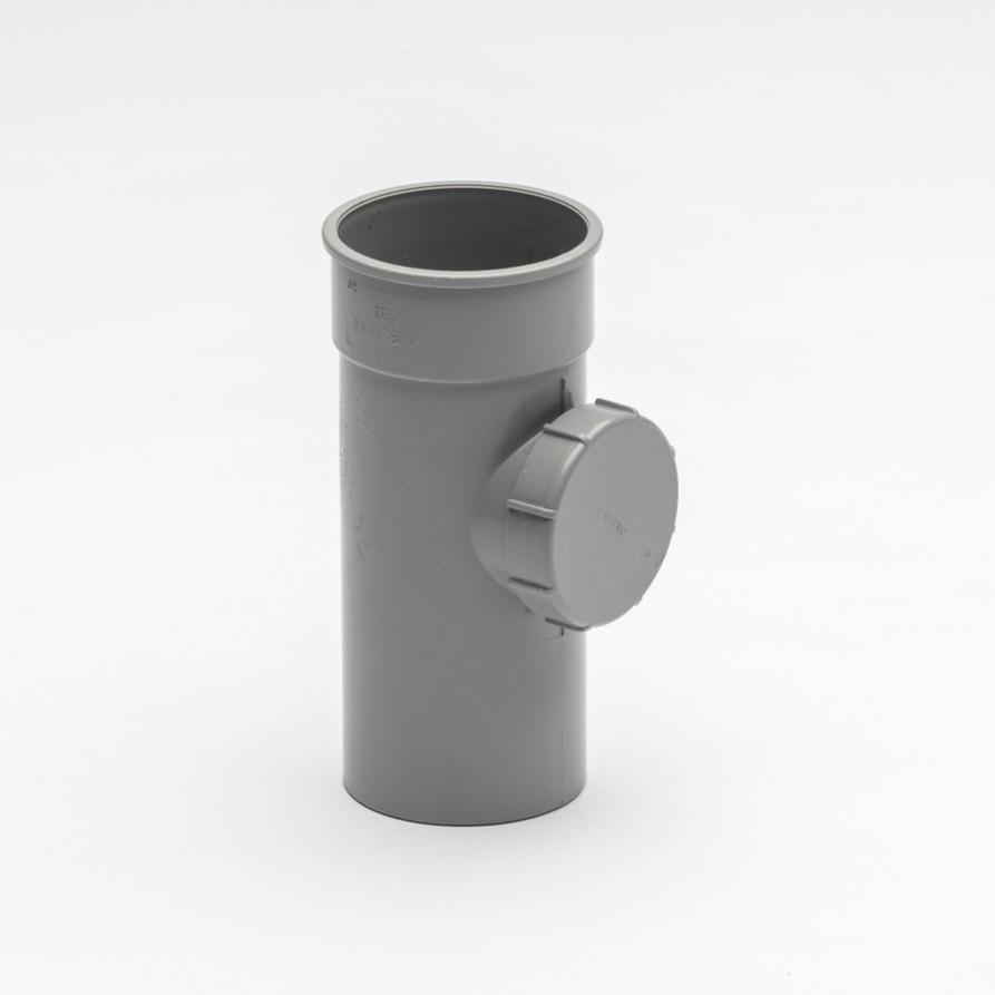 Access Pipe 68mm Round Grey