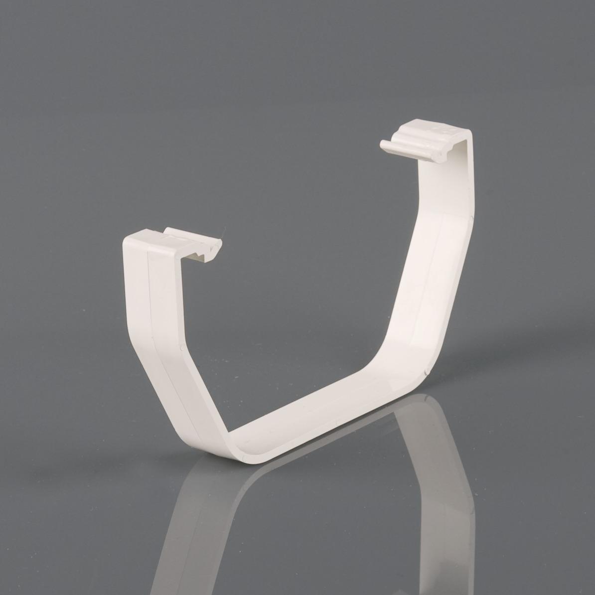 Spare Gutter Clip Squarestyle White