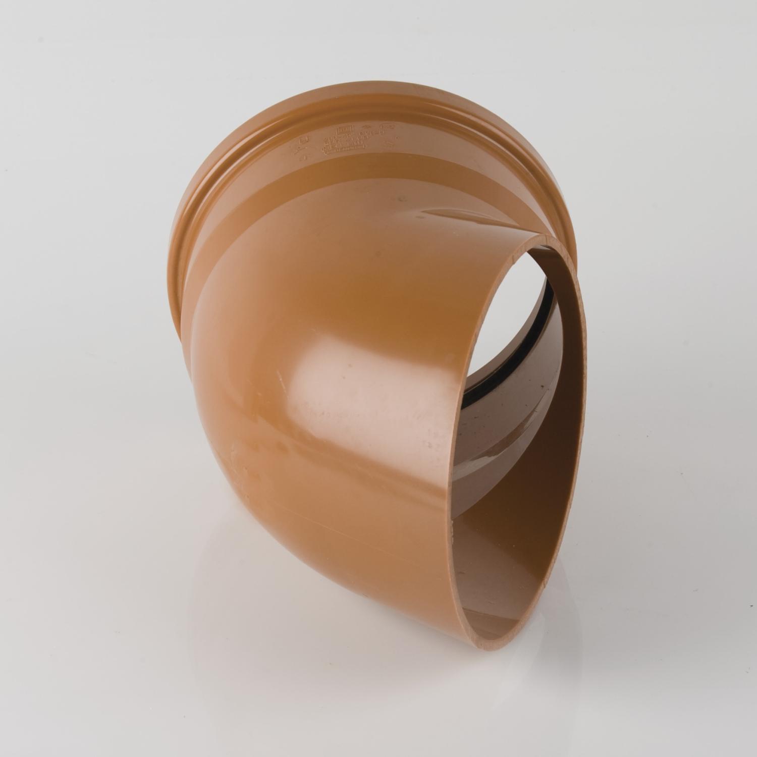 Downpipe Shoe 200mm Terracotta