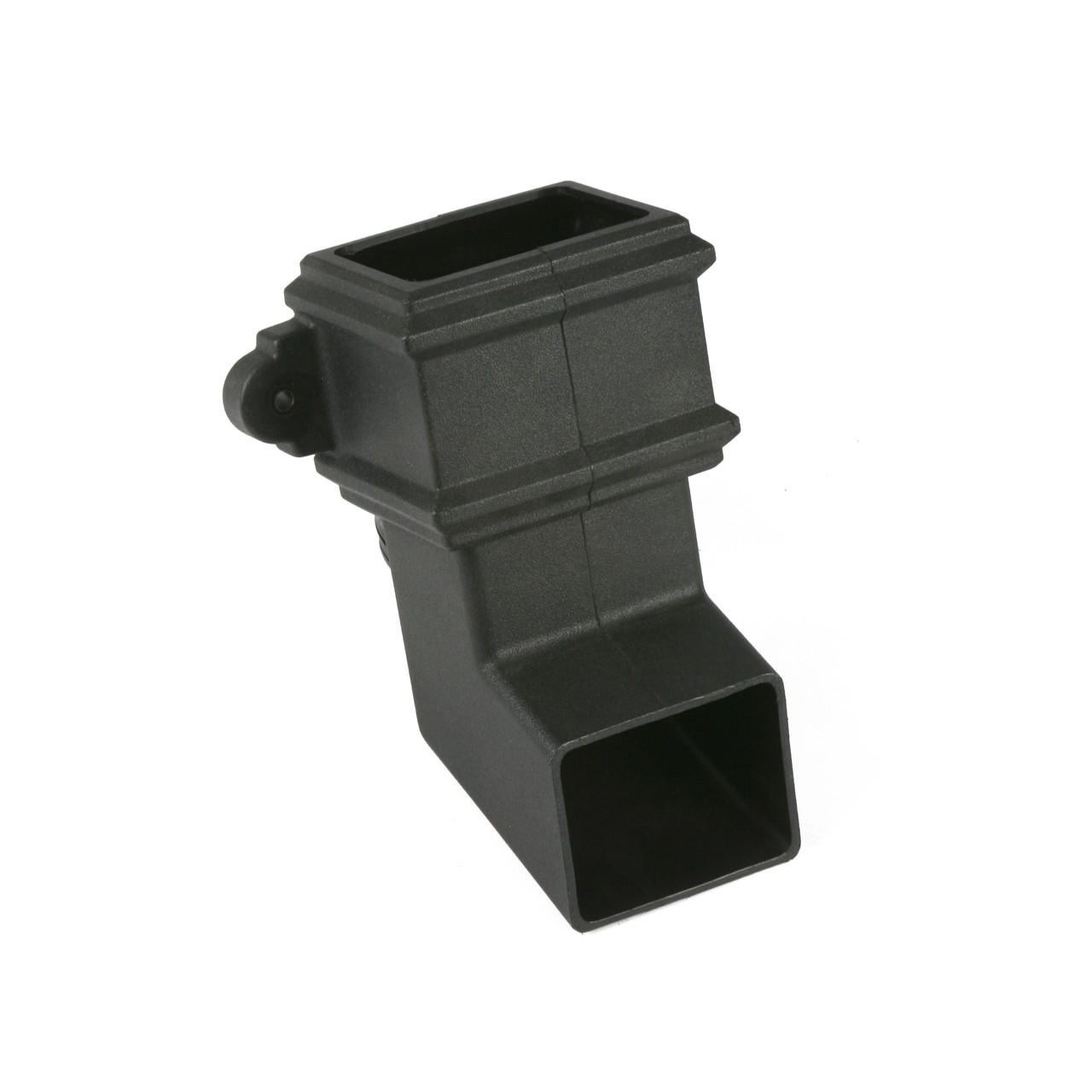 Shoe c/w lugs 4" x 3" Rect C/Iron Style Black