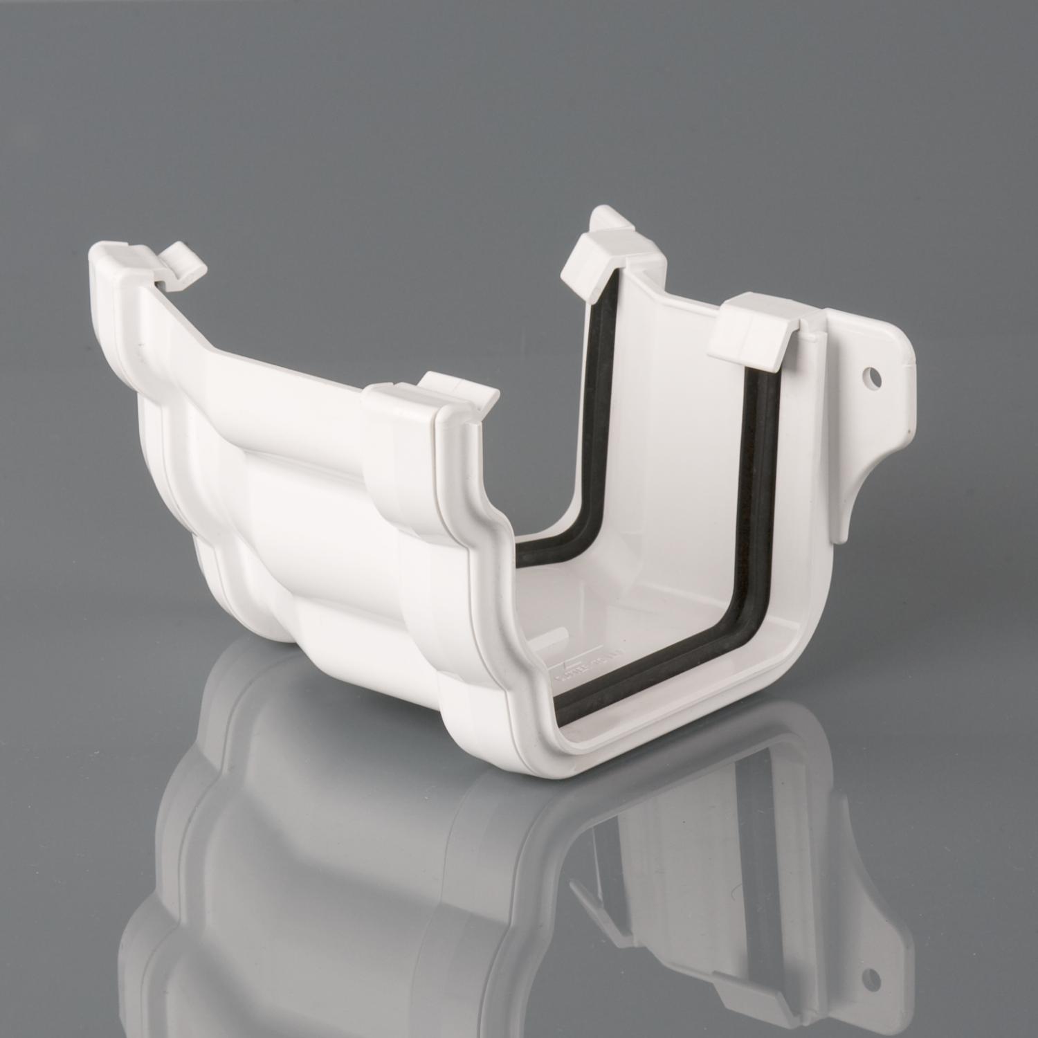 150° External Gutter Angle Prostyle Arctic White