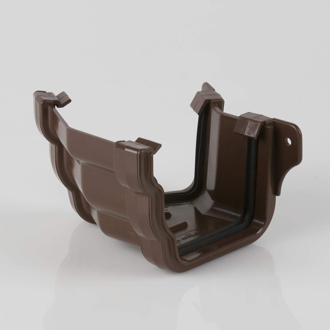 150° External Gutter Angle Prostyle Brown