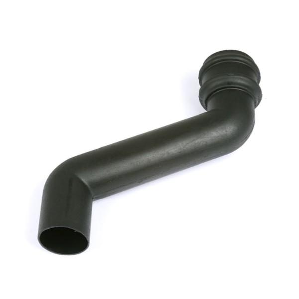 230mm Offset 105mm Rnd C/Iron Style Black