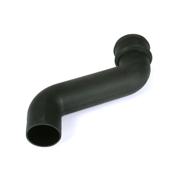 305mm Offset 105mm Rnd C/Iron Style Black