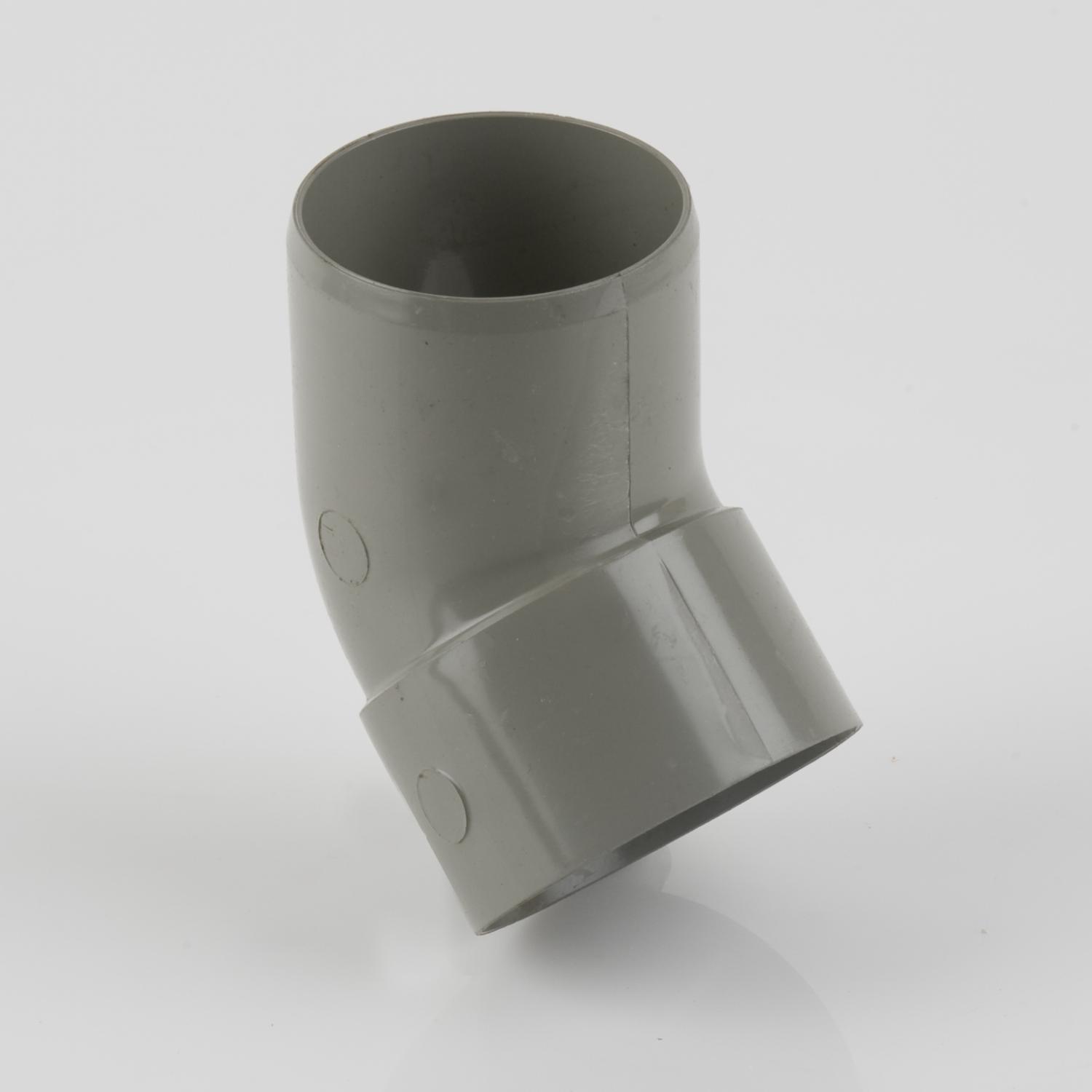 135° Single Socket Bend 82.4mm Grey Olive