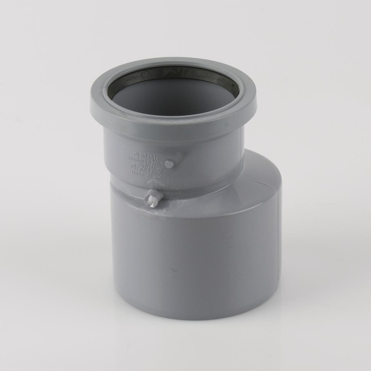 Reducer 82.4mm x 110mm Soil Grey