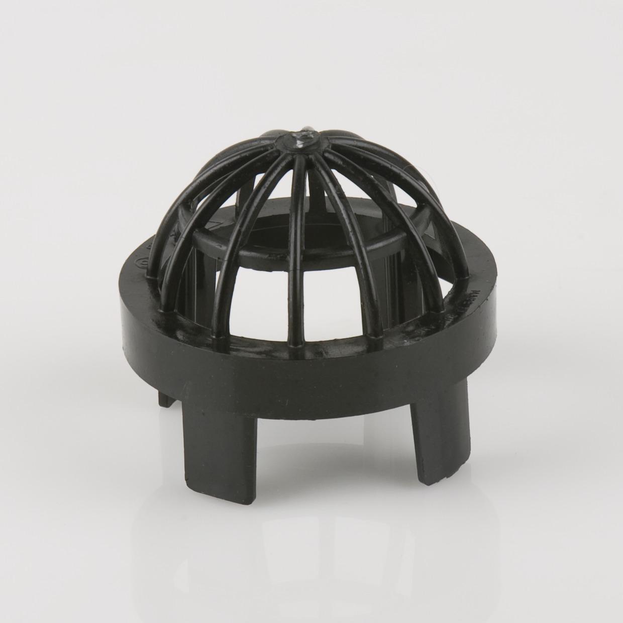 Vent Cowl 82.4mm Soil Black