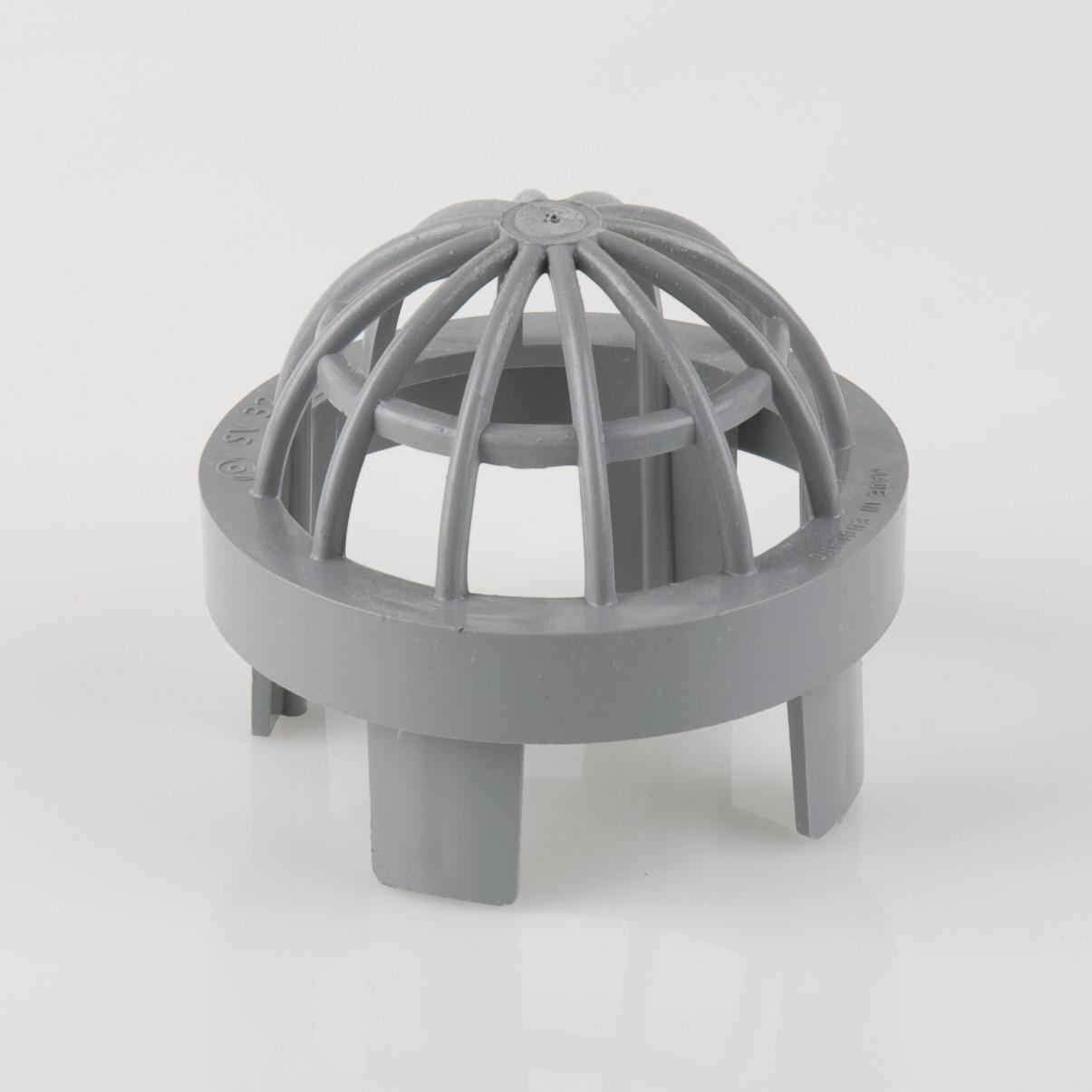 Vent Cowl 82.4mm Soil Grey