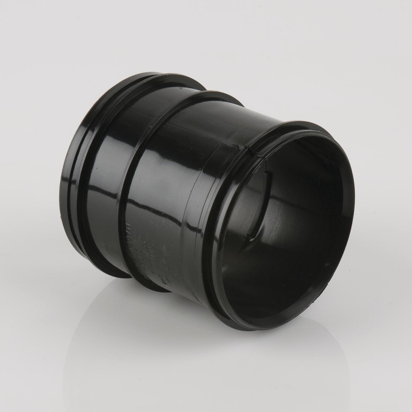 Single Socket Coupler 82.4mm Black