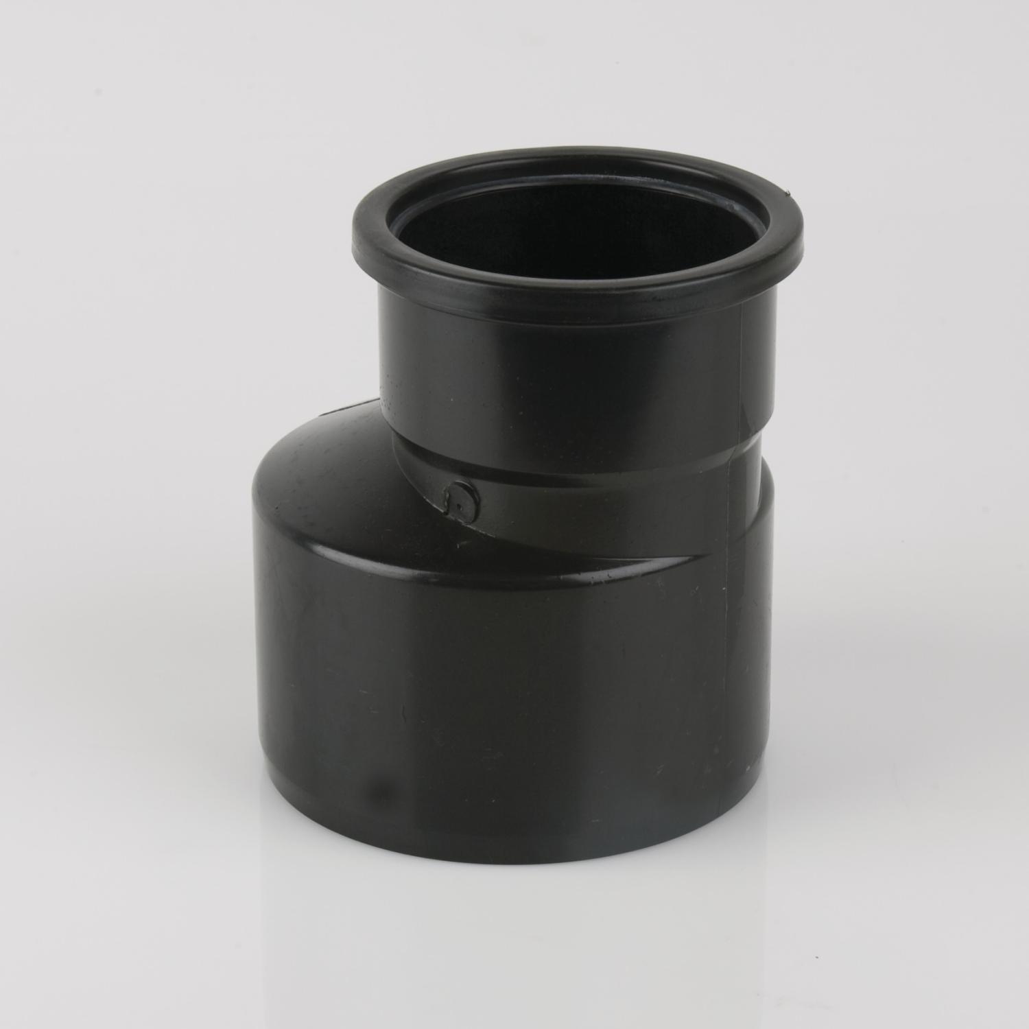 110 To 160mm Drain Connector Black