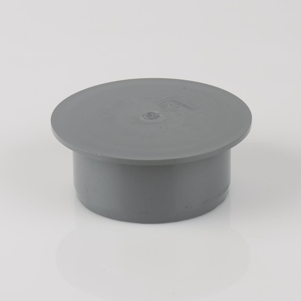 Socket Plug 110mm Soil Grey