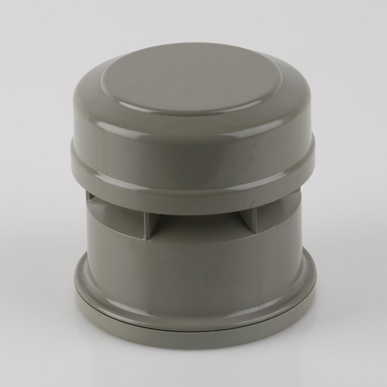 110mm/82.4mm Air Admittance Valve Grey Olive