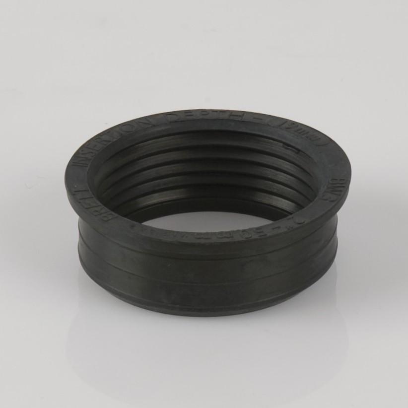 50mm Push Fit Waste Adaptor Rubber