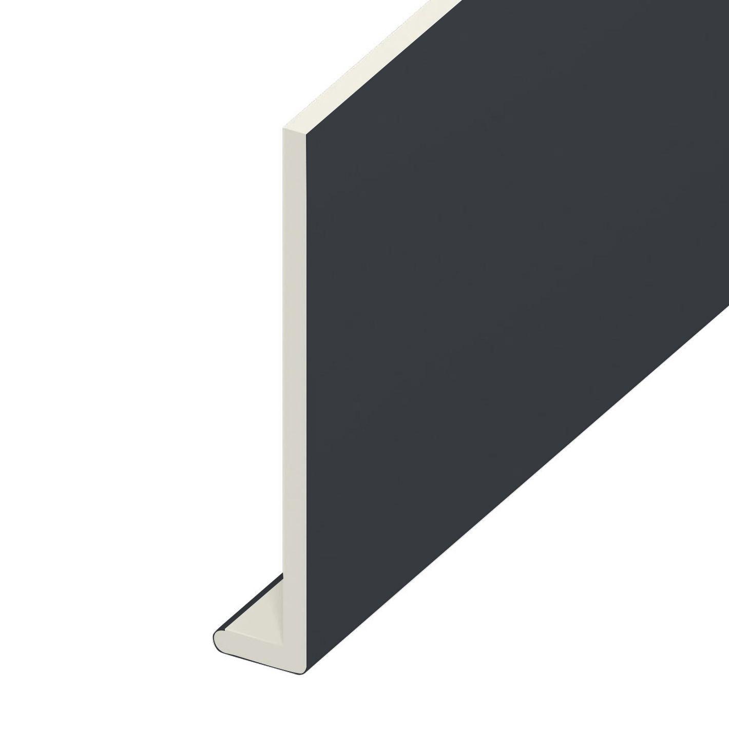 250mm x 9mm Capping Board x 5m Anthracite Smooth