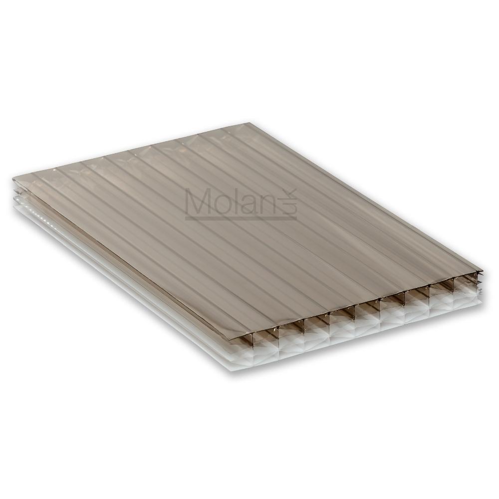 25mm Bronze/Opal 2 Tone Polycarbonate Cut To Size SQM