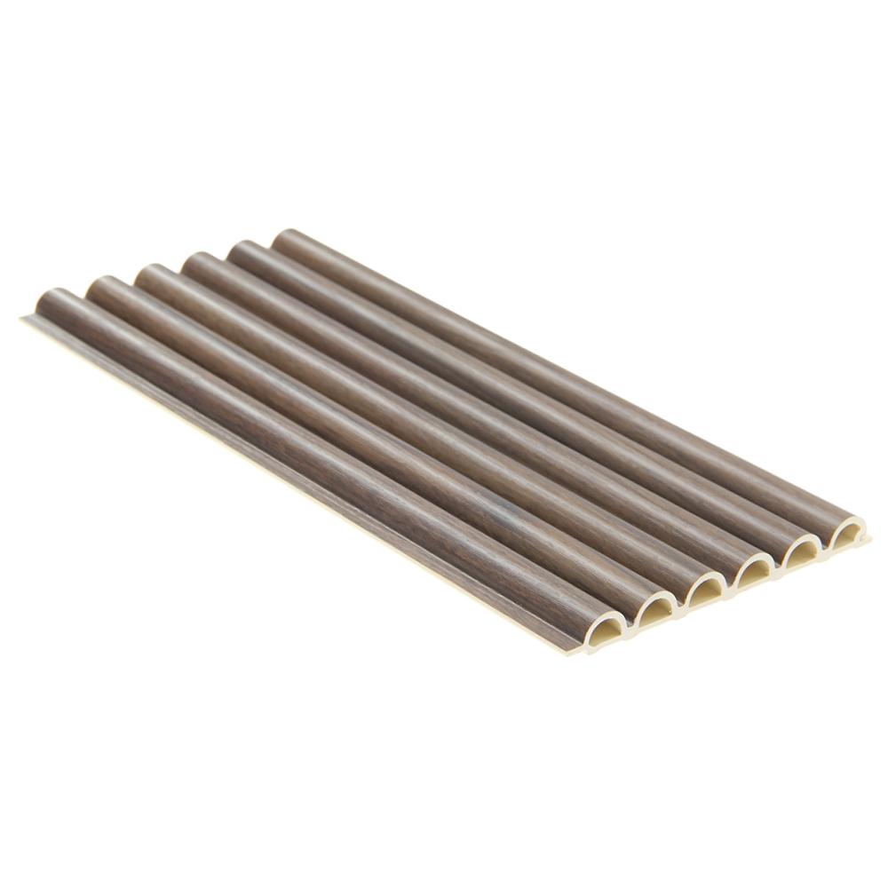 Fluted Tube Panel 158 x 2400 x 15mm Walnut