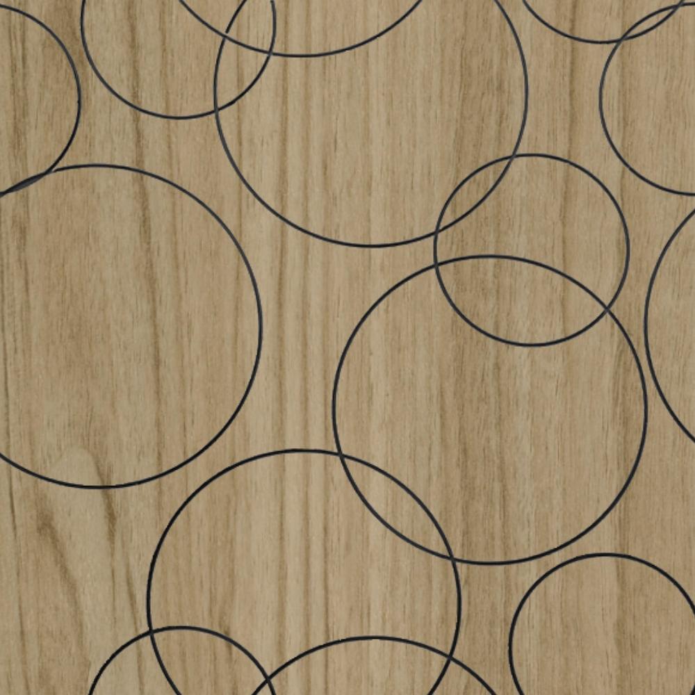 Bubble Wall Tile 600 x 600 x 8mm Beech