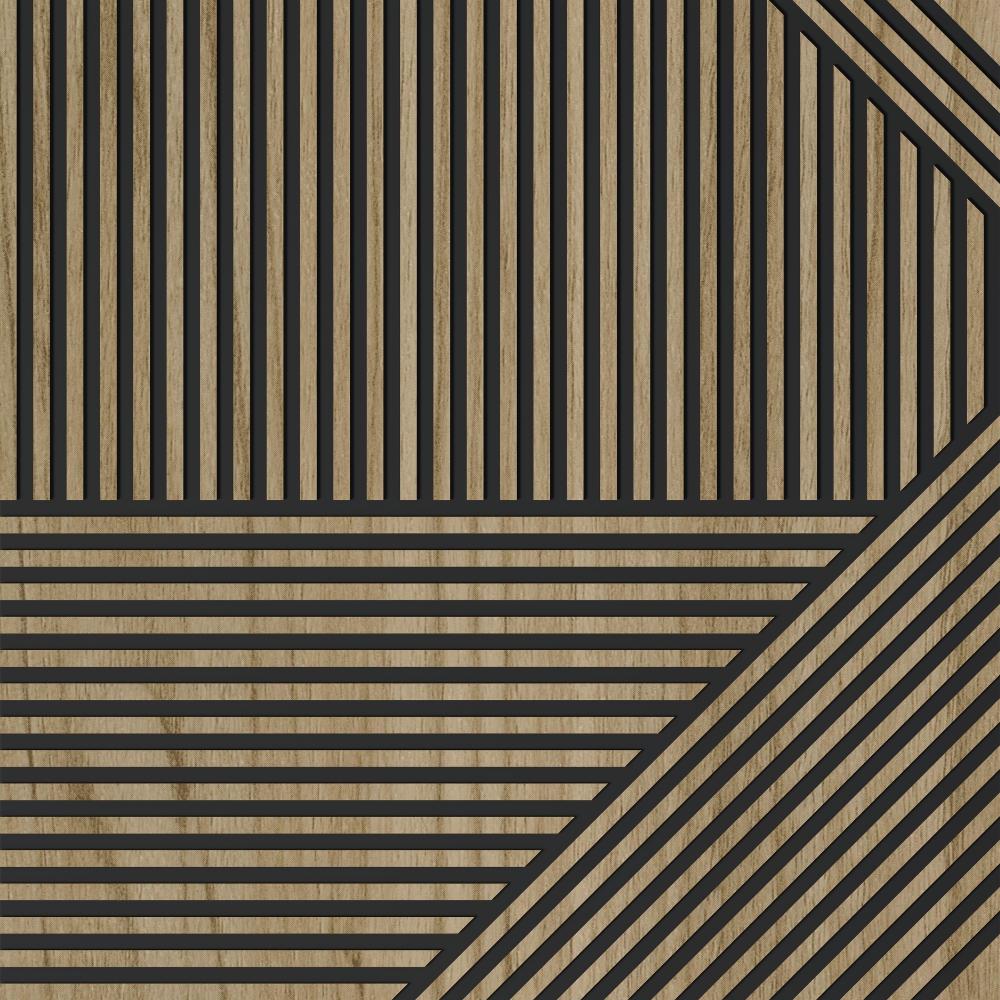 Puzzle Wall Tile 600 x 600 x 9mm Beech