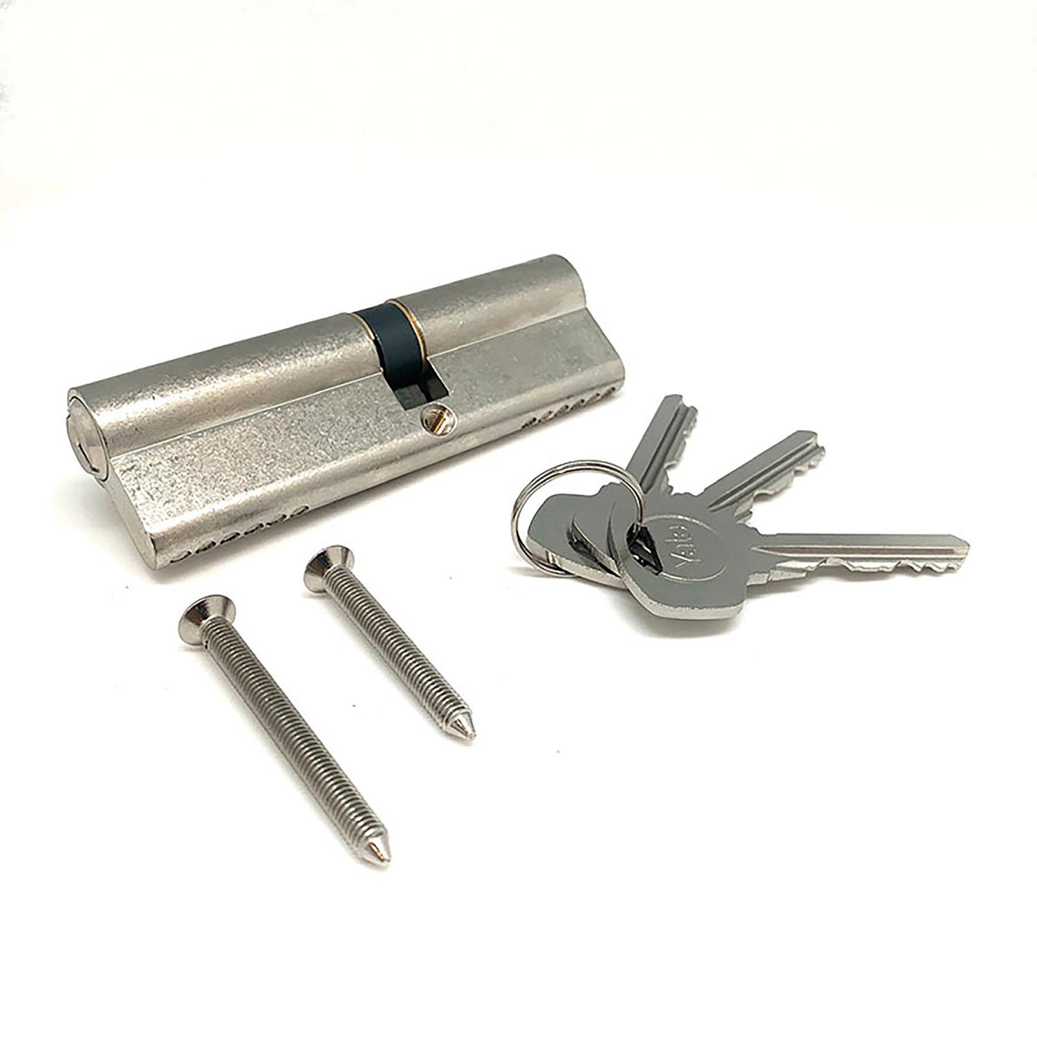 Yale 6 Pin Cylinder Key/Key 45/55 Nickel