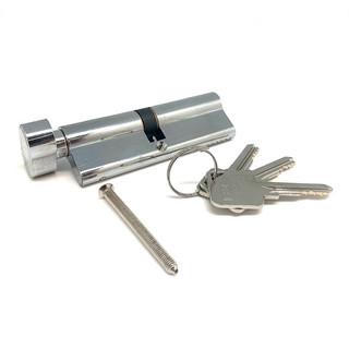 Eurospec 6 Pin Thumb Turn Cylinder 45/50 Chrome