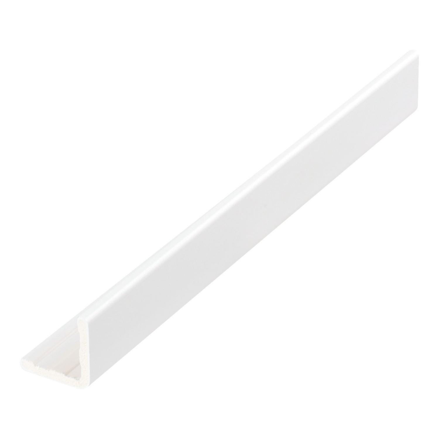 25mm x 25mm External Angle x 5m White