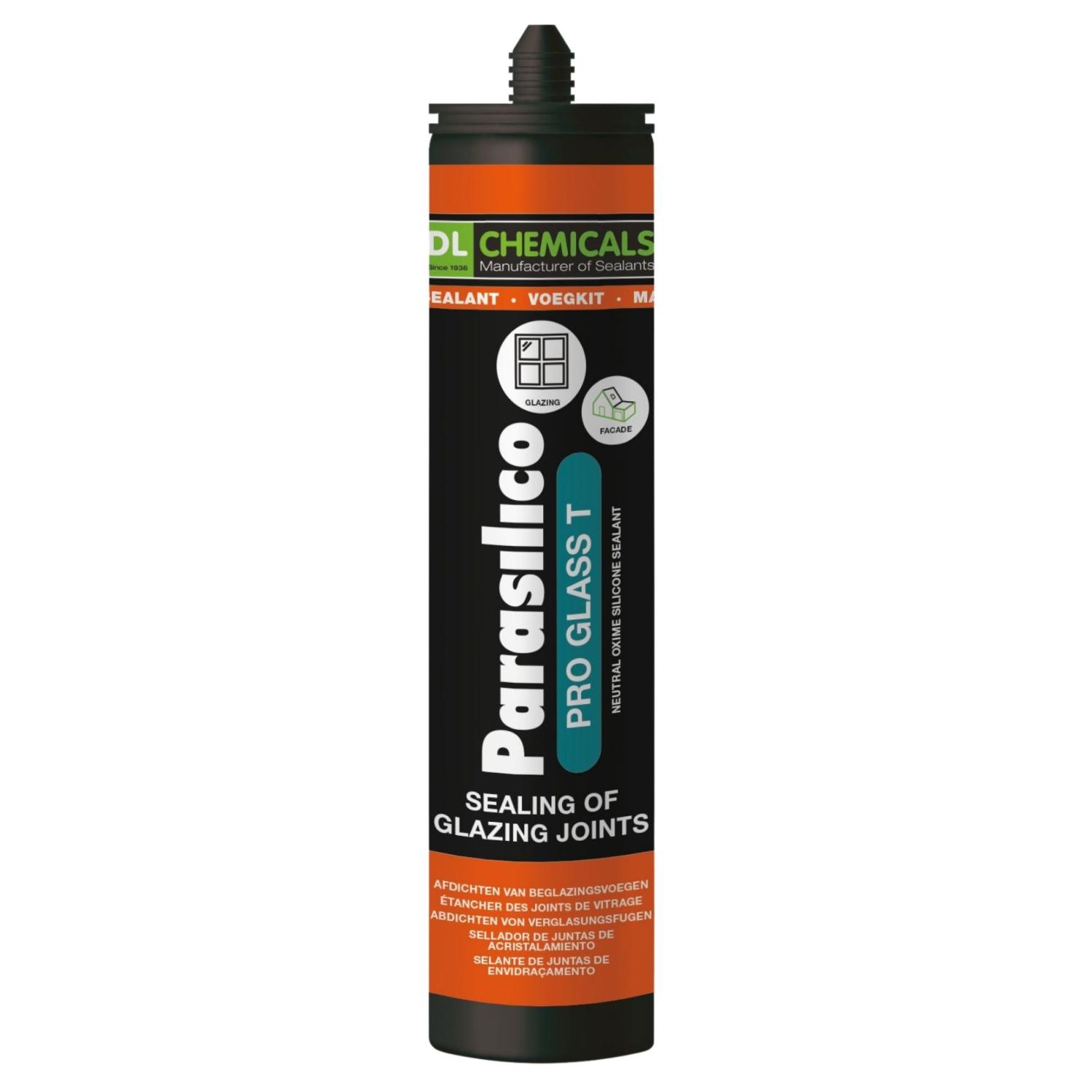 Parasilico Pro Glass T Silicone 300ml Clear