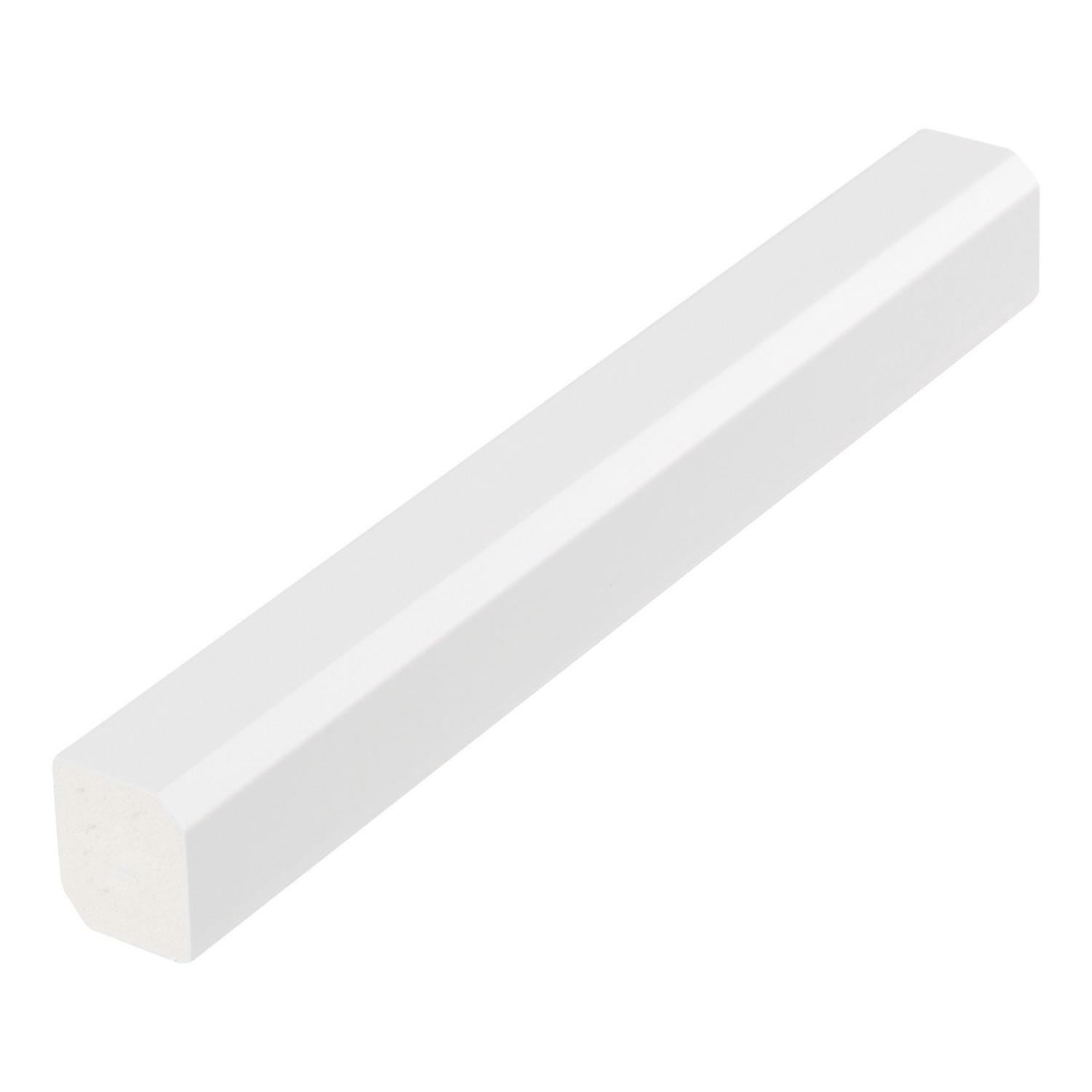 20mm x 22mm Square x 5m White