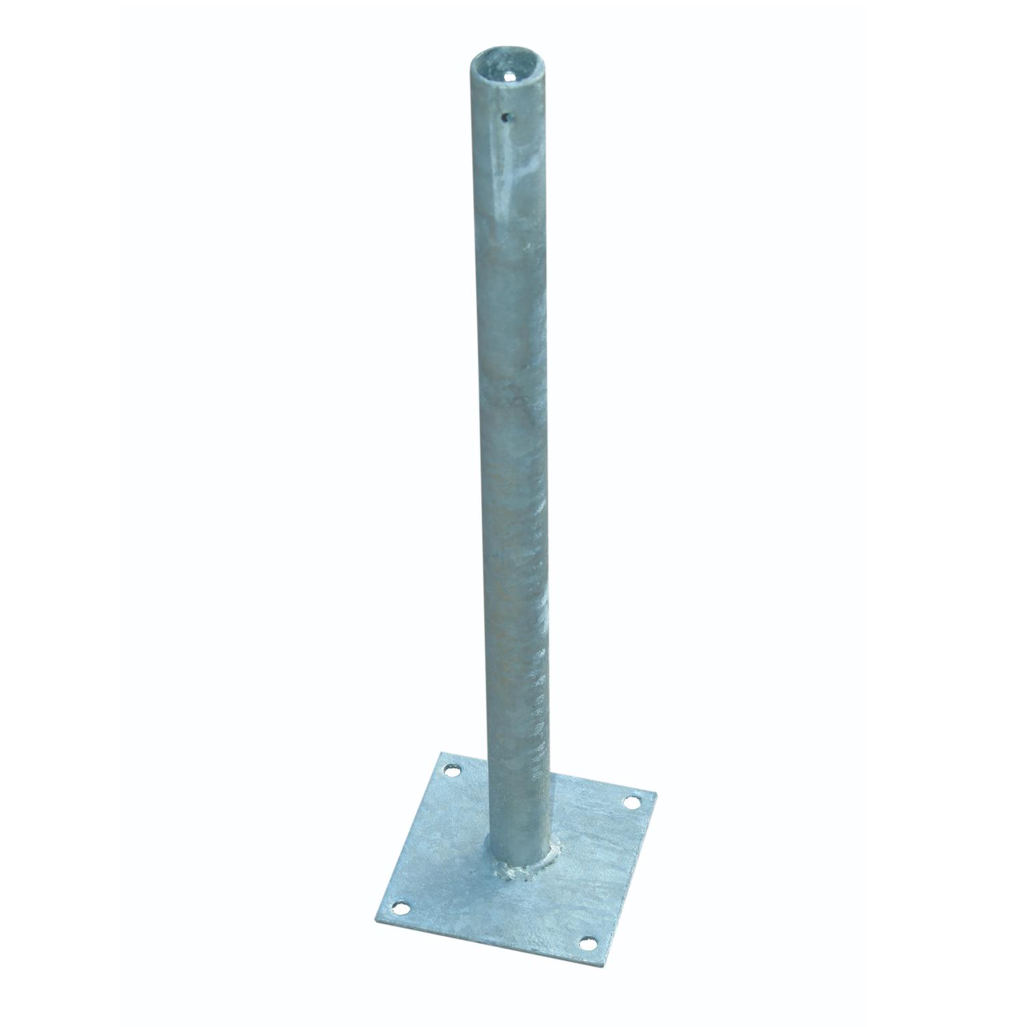 Fence Post Bolt Down Foot Plate 600mm x 150 x 150mm