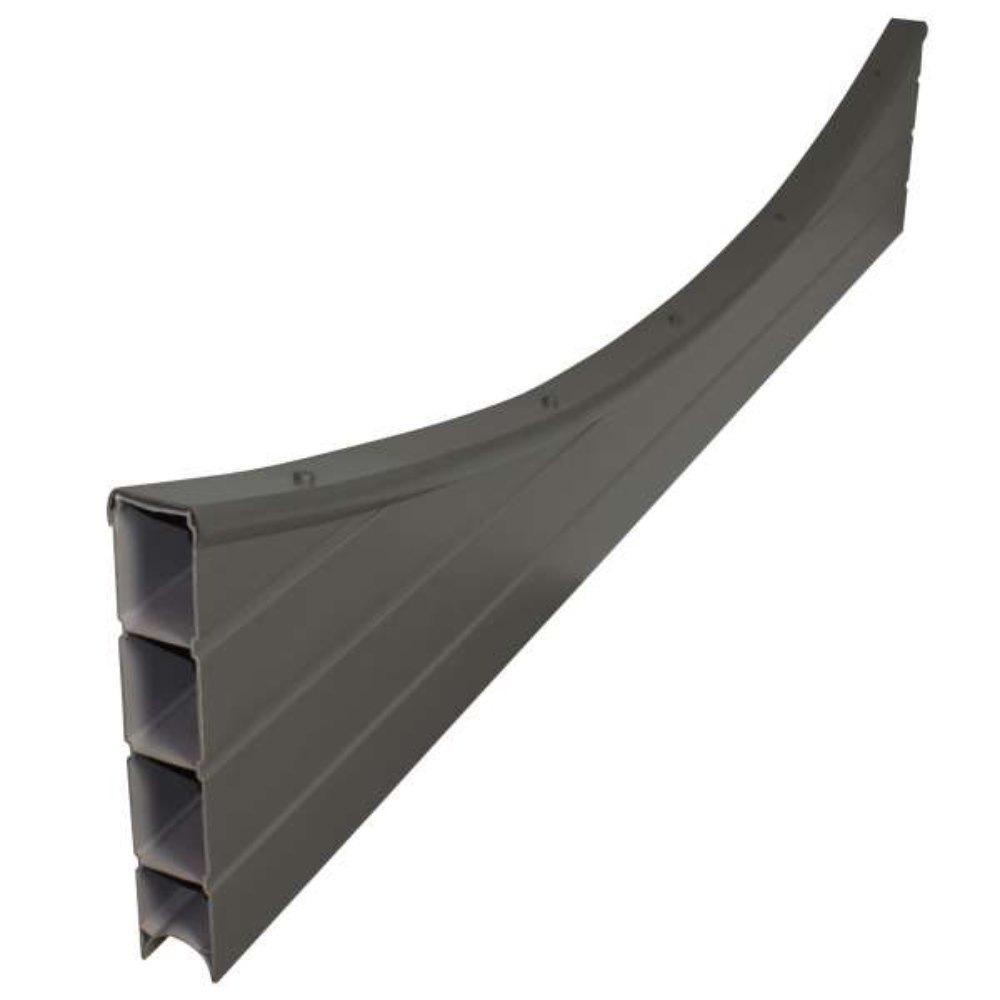 Fence Concave Top (6') 1828 x 180mm Graphite