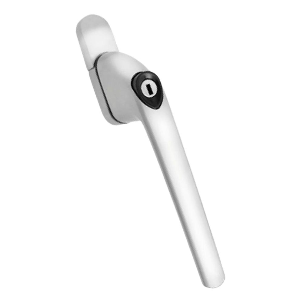 Mila Hero Inline Espag Window Handle 40mm Satin Silver
