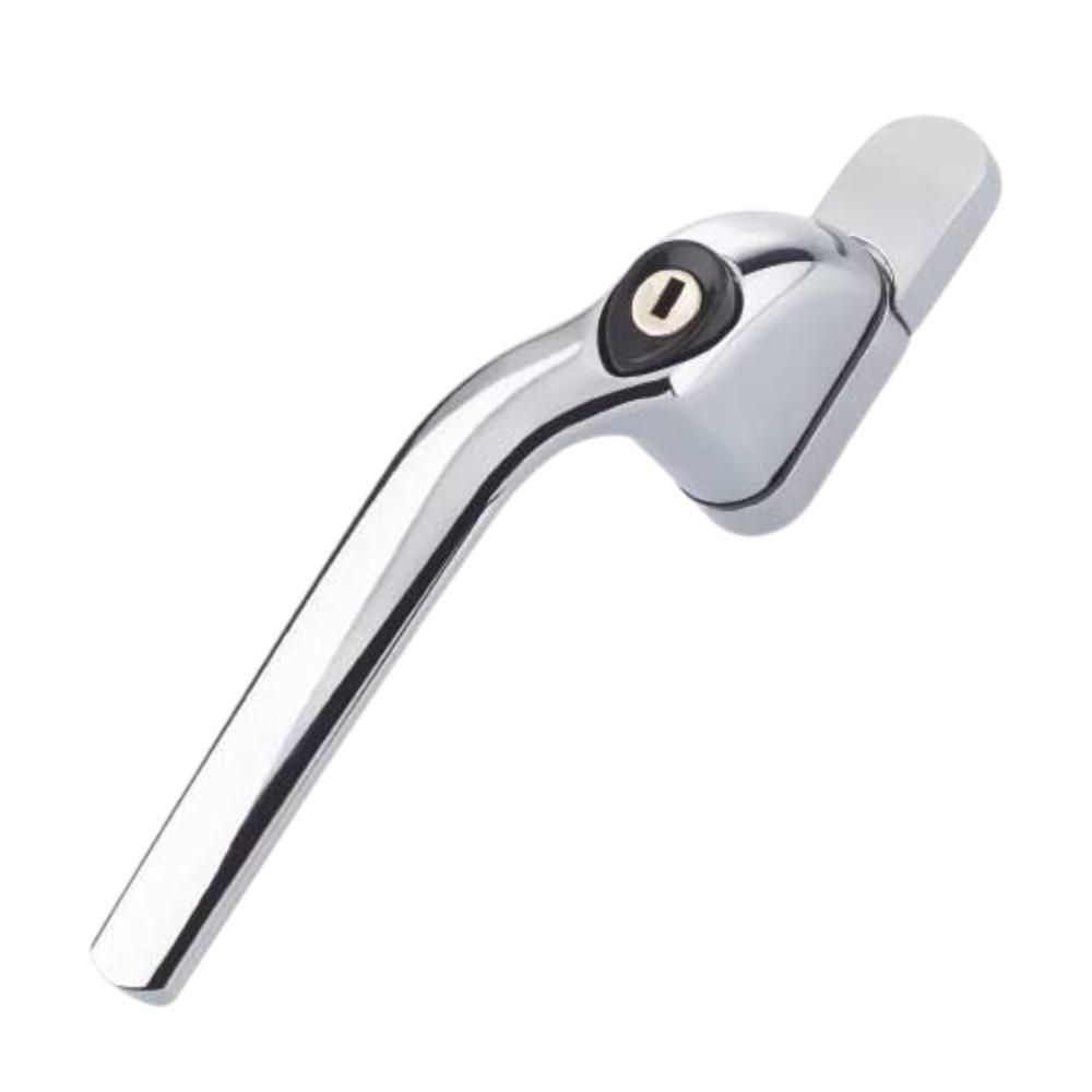 Mila Hero Left Hand Espag Window Handle 40mm Chrome