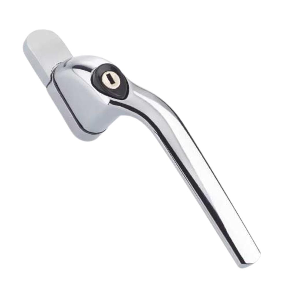 Mila Hero Right Hand Espag Window Handle 40mm Chrome