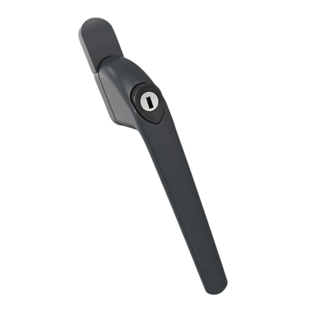 Mila Hero Inline Espag.Window Handle 40mm Anthracite Grey
