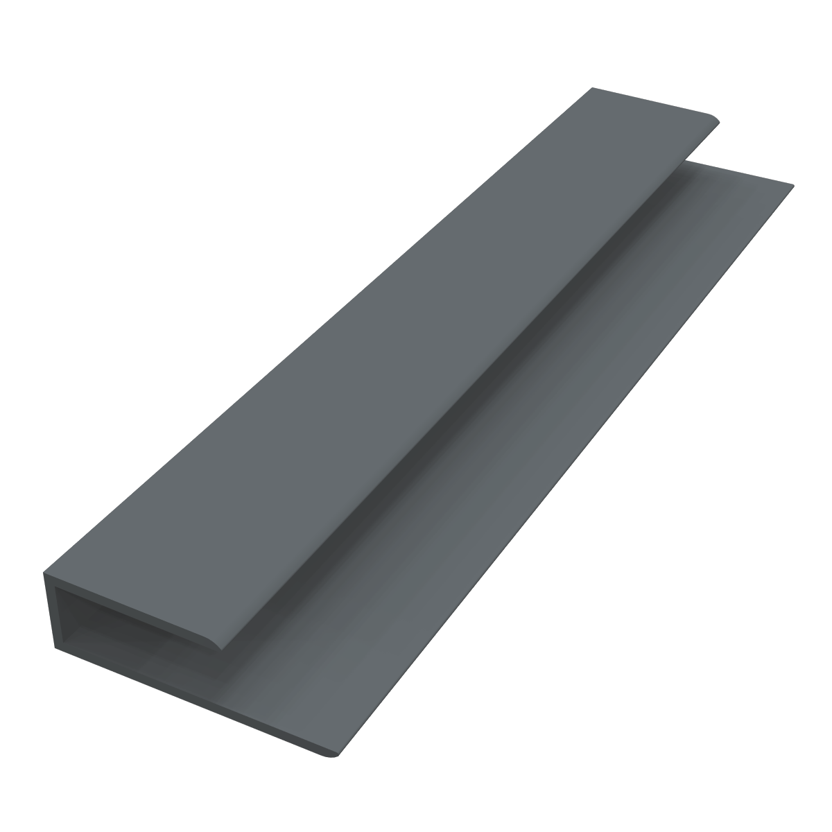 Starter / J Trim x 5m Colourmax Dark Grey