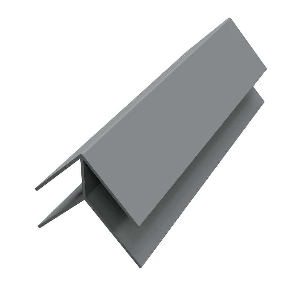 External Corner Trim x 5m Colourmax Storm Grey