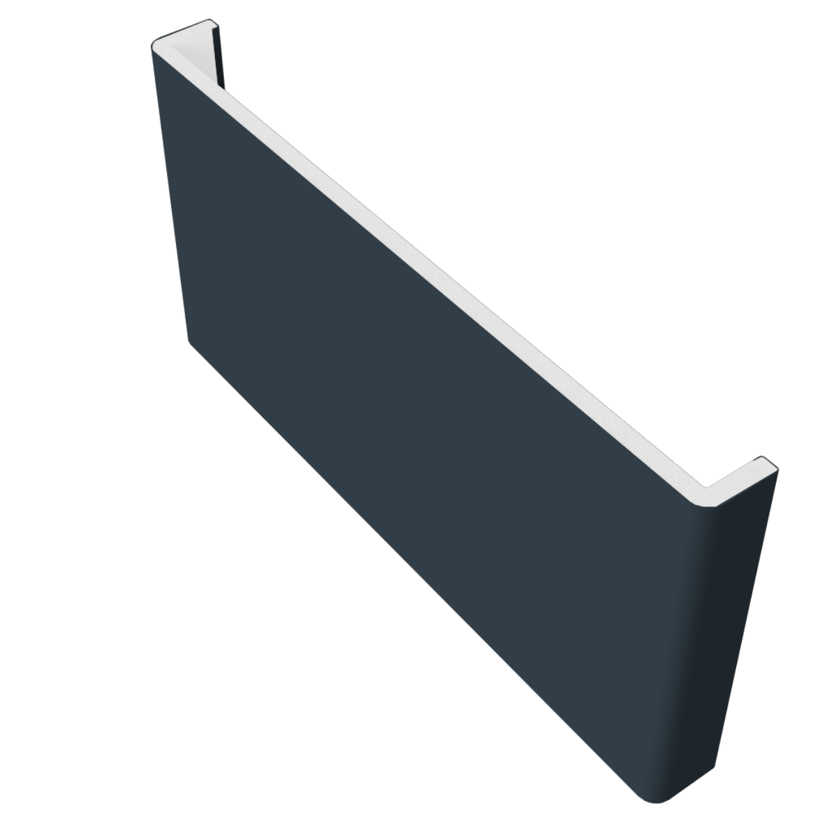 410mm x 10mm Reveal Liner x 1.25m Colourmax Anthracite