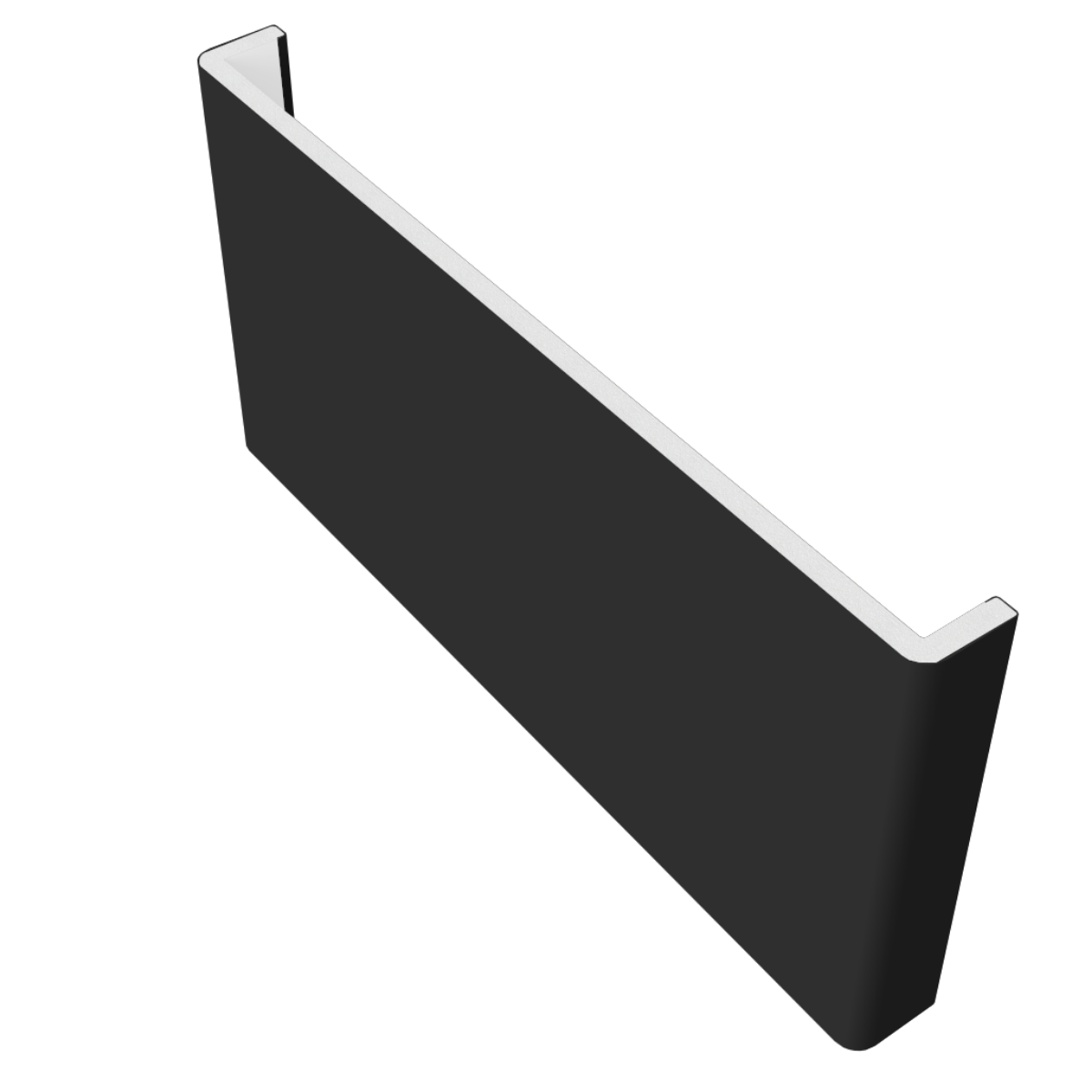 410mm x 10mm Reveal Liner x 1.25m Colourmax Black