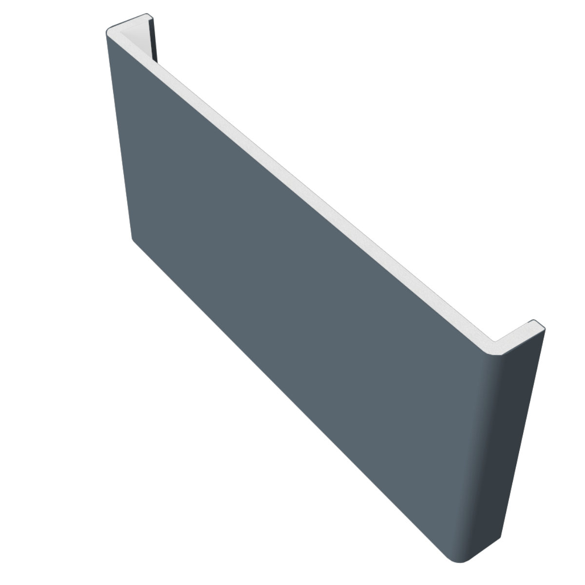 410mm x 10mm Reveal Liner x 1.25m Colourmax Dark Grey