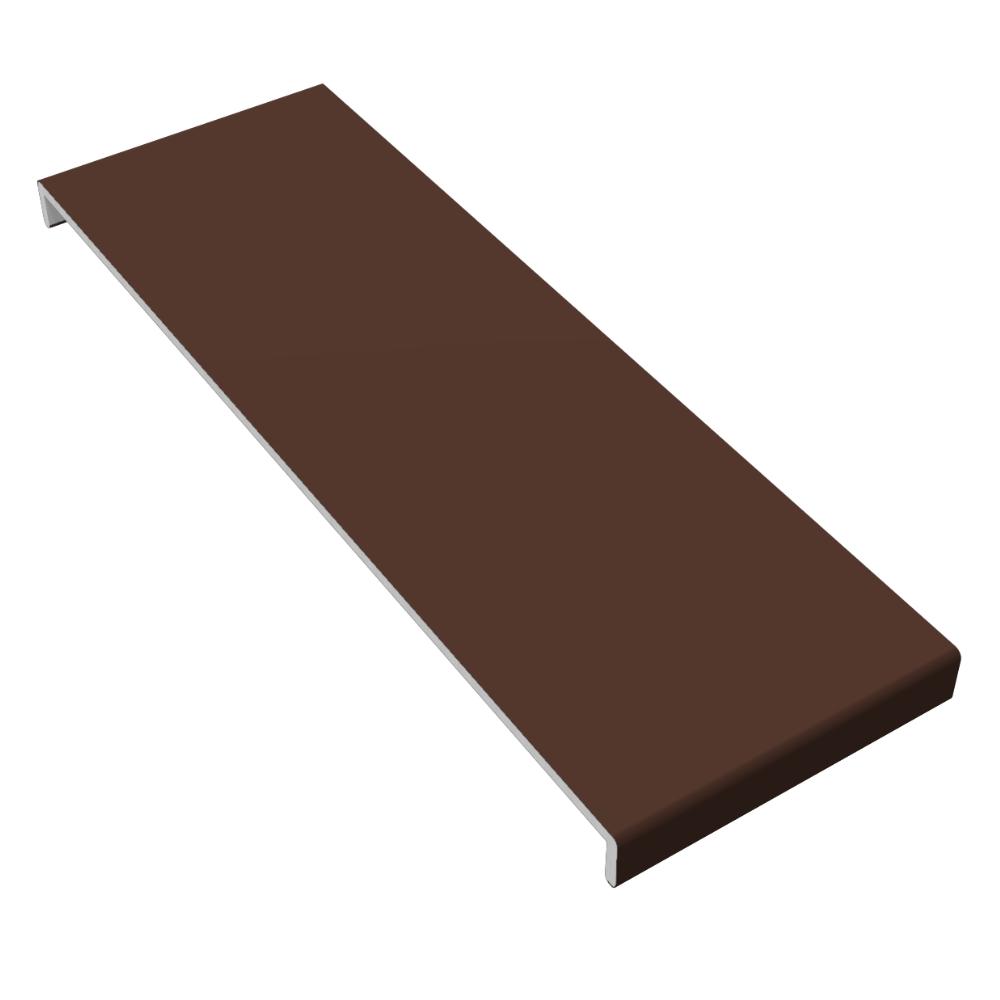 605mm x 10mm Reveal Liner x 5m Colourmax Leather Brown