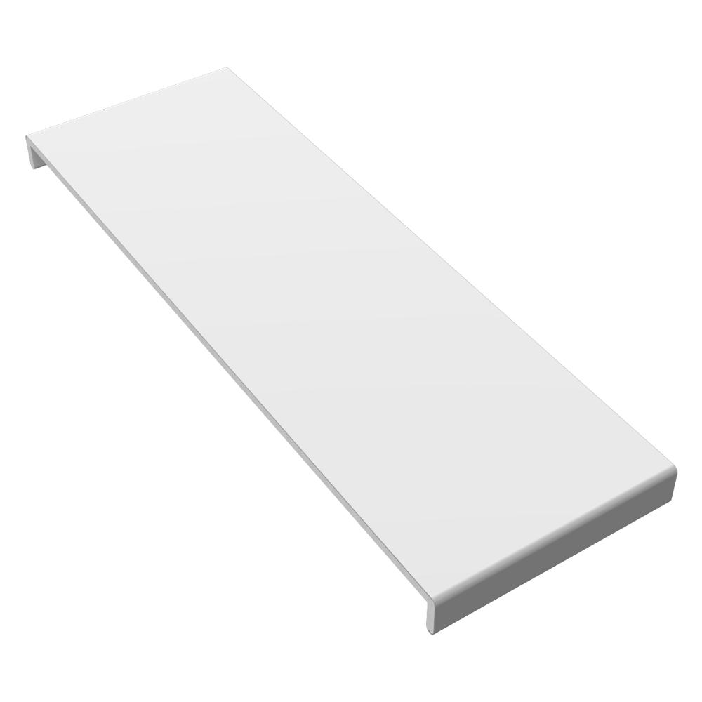 605mm x 10mm Reveal Liner x 5m White