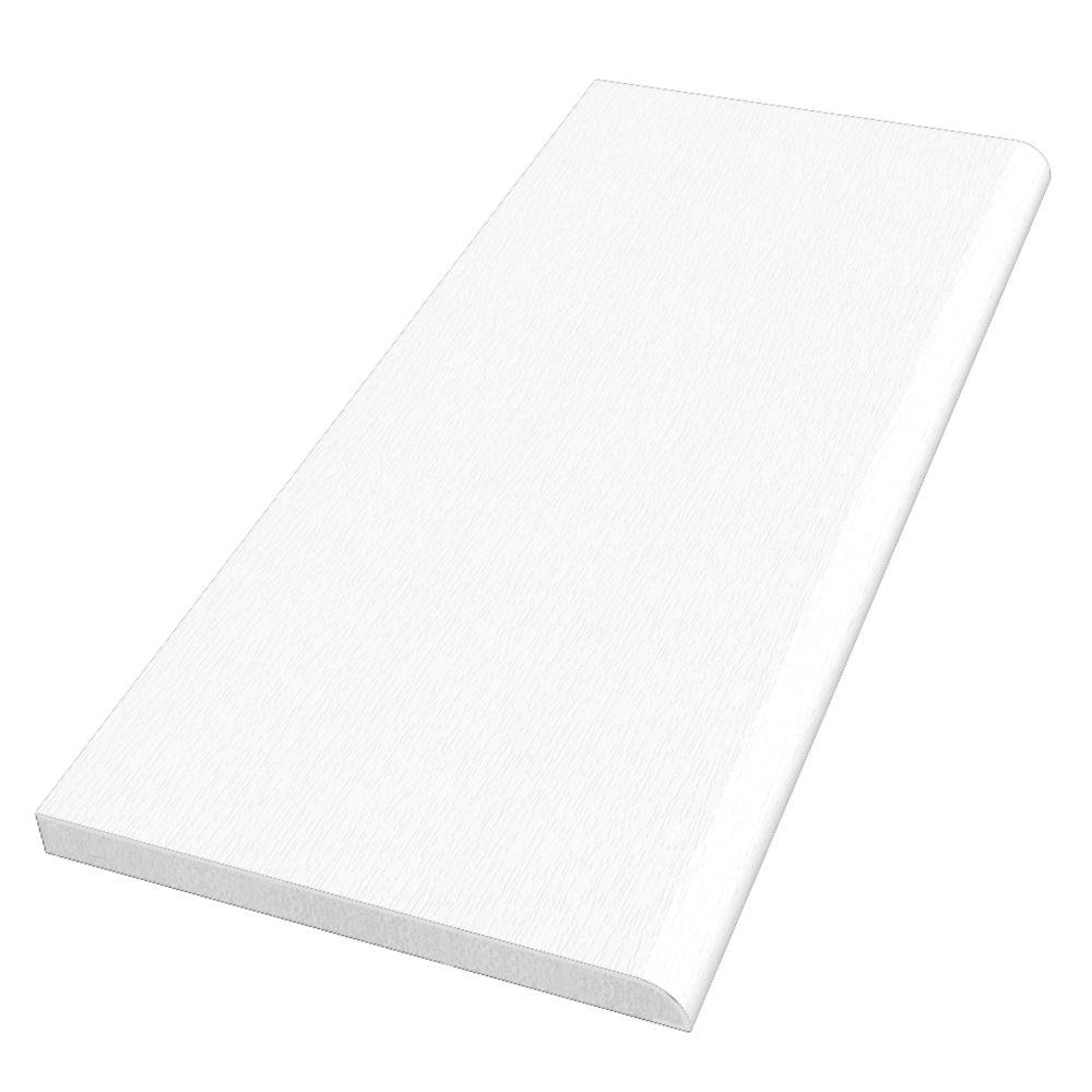 60mm Architrave x 5m White Grain
