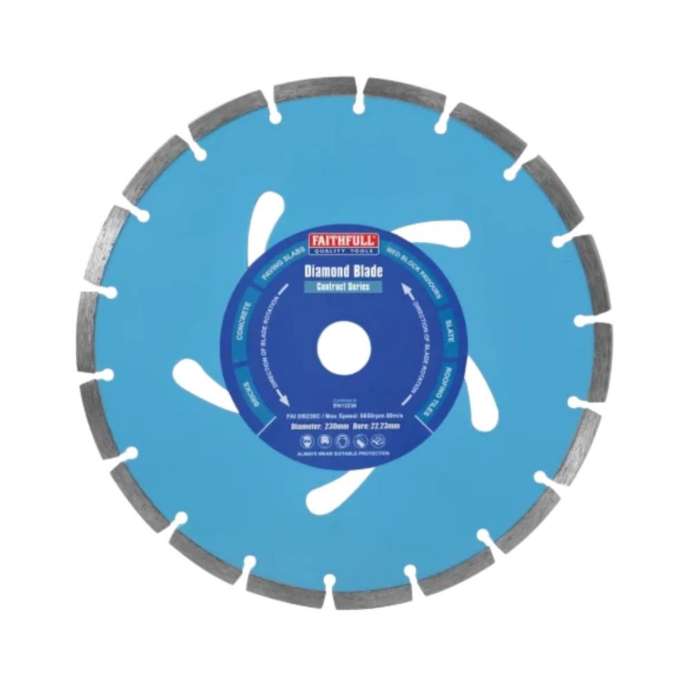 Faithfull Contract Diamond Blade 230mm